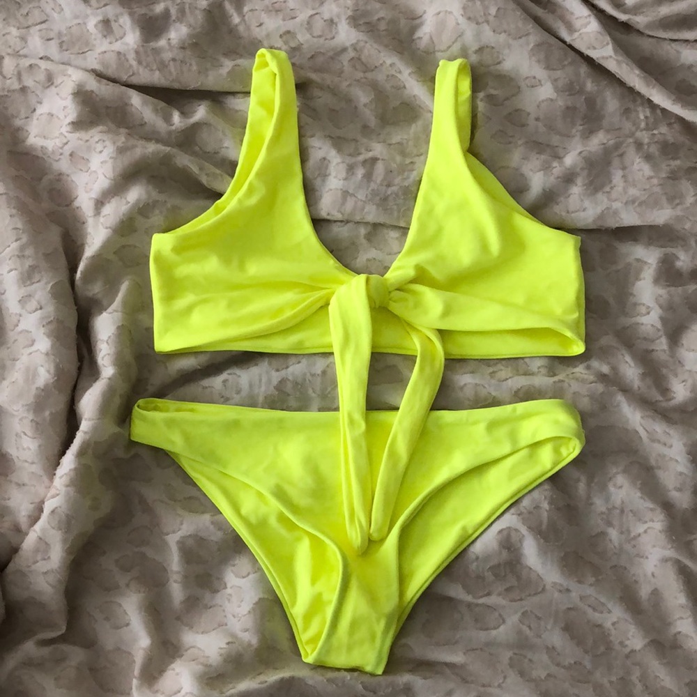 Neon Shein Bikini